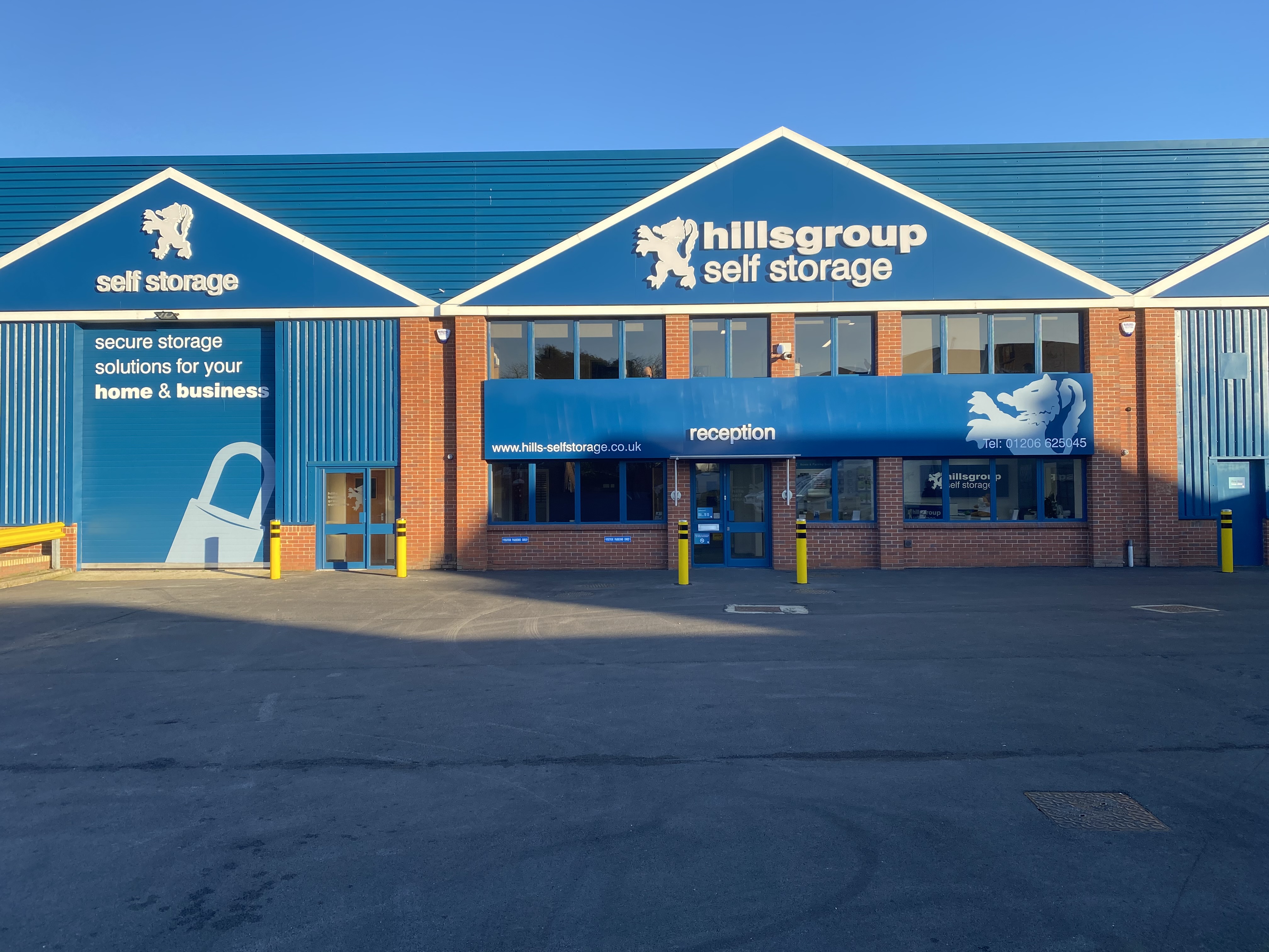 Grapevine Magazine Hills Self Storage in Colchester supporting
